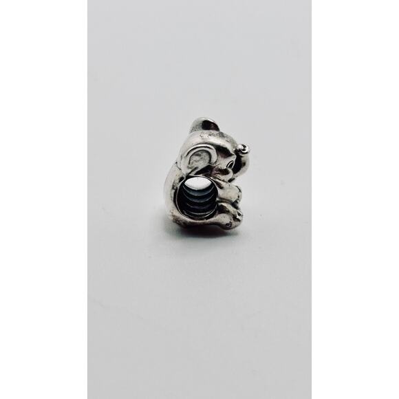 Authentic Pandora Sterling Silver Lucky Elephant Charm ALE 925 - Picture 2 of 4